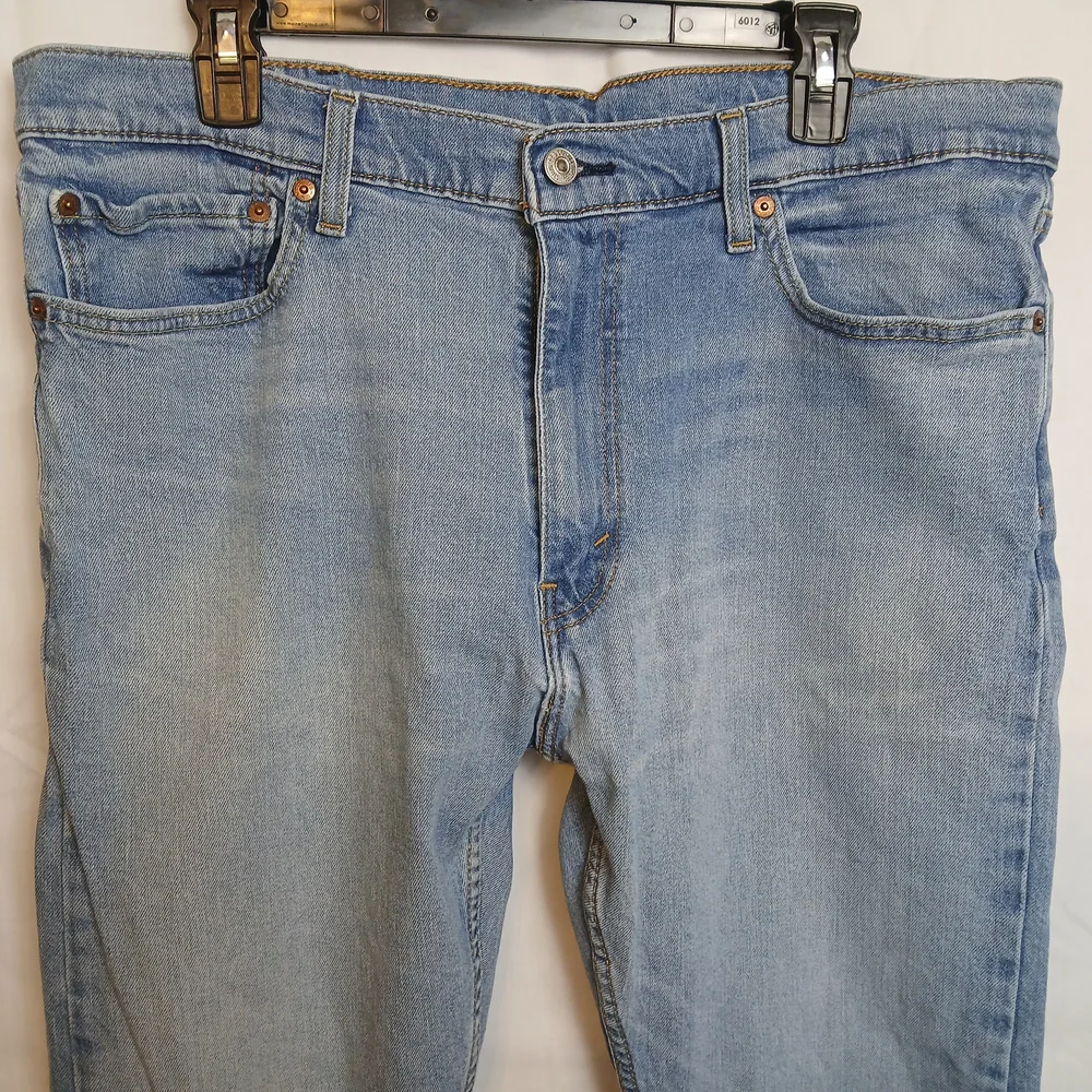 Levi's 512 Men Jeans - Size 38x32 - Light Wash‎ - Good Condition